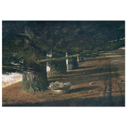 PINE BARON - Andrew Wyeth Brushed Aluminum Print - 70x100 cm / 28x40 inches | Andrew Wyeth Aluminum Print | Andrew Wyeth Prints