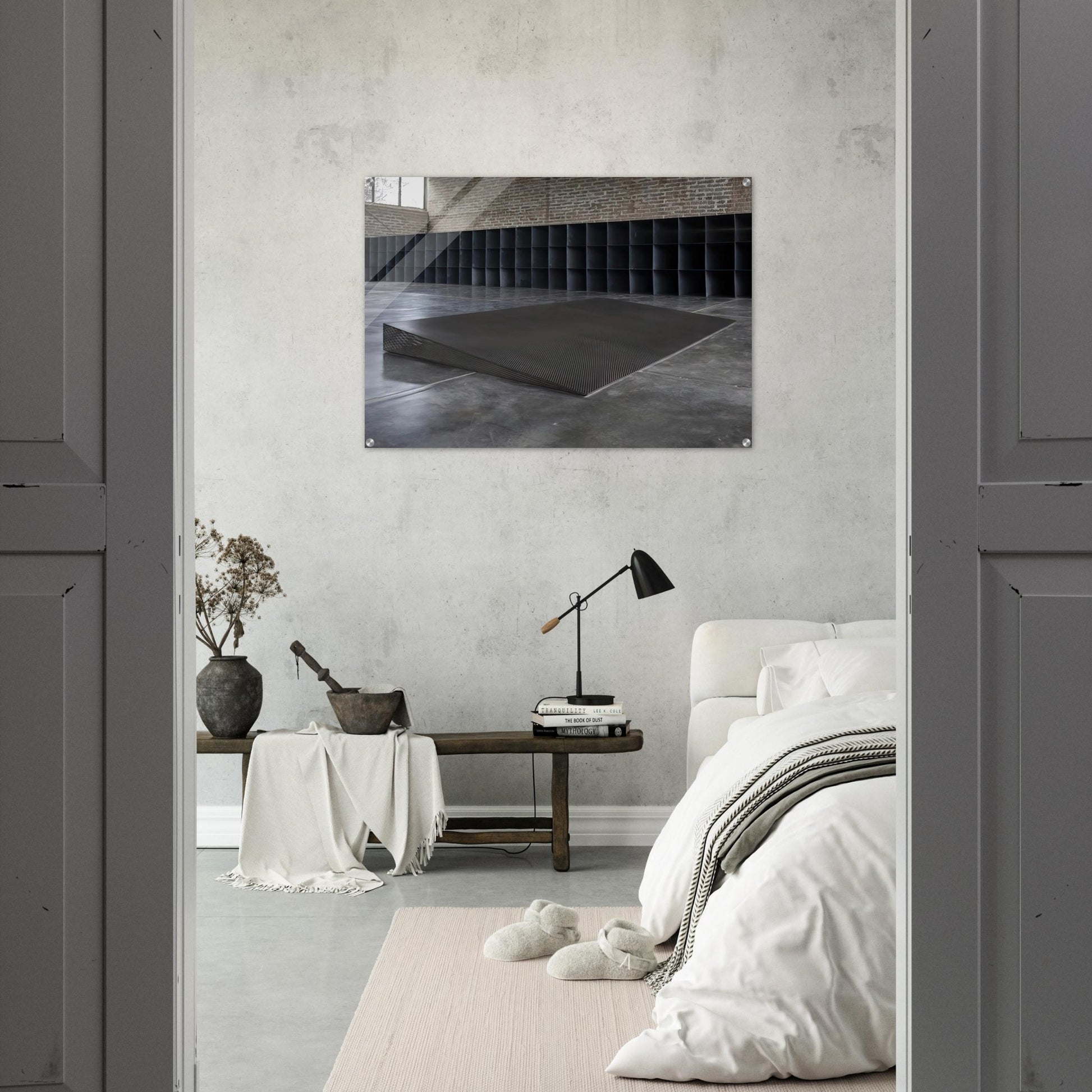 Untitled Eight Inches - 1968 - Donald Judd Acrylic Print - 70x100 cm / 28x40″ inches