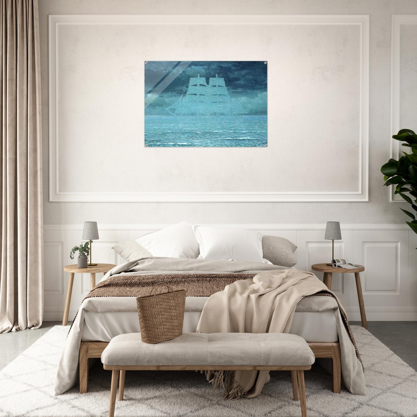 THE SEDUCER 1953 1 - Rene Magritte Acrylic Print - 70x100 cm / 28x40″ inches