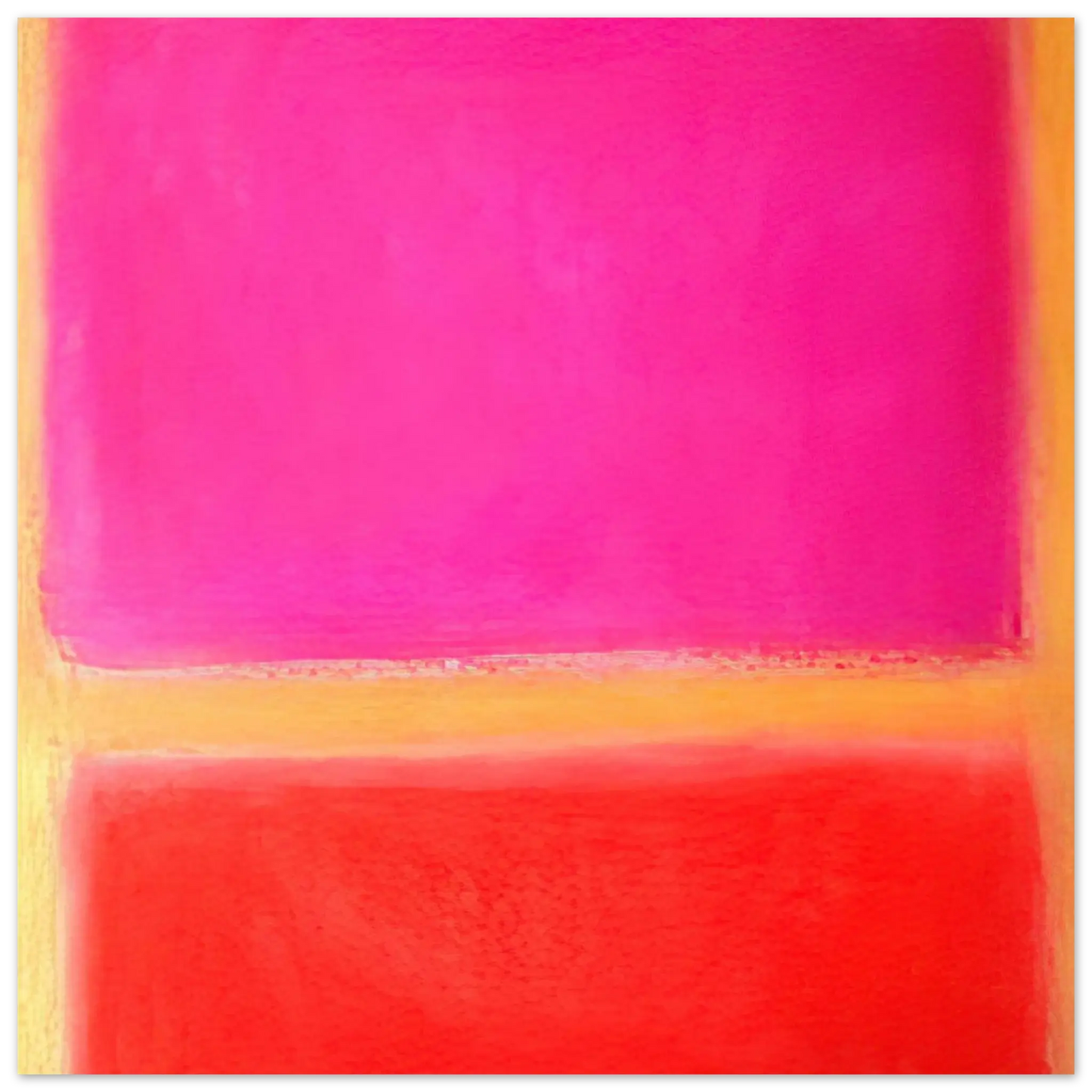Helen Frankenthaler - Untitled - Color Field Painting Wall art - 28x43  cm / XL (11x17 inches) - Fine Art Poster - -