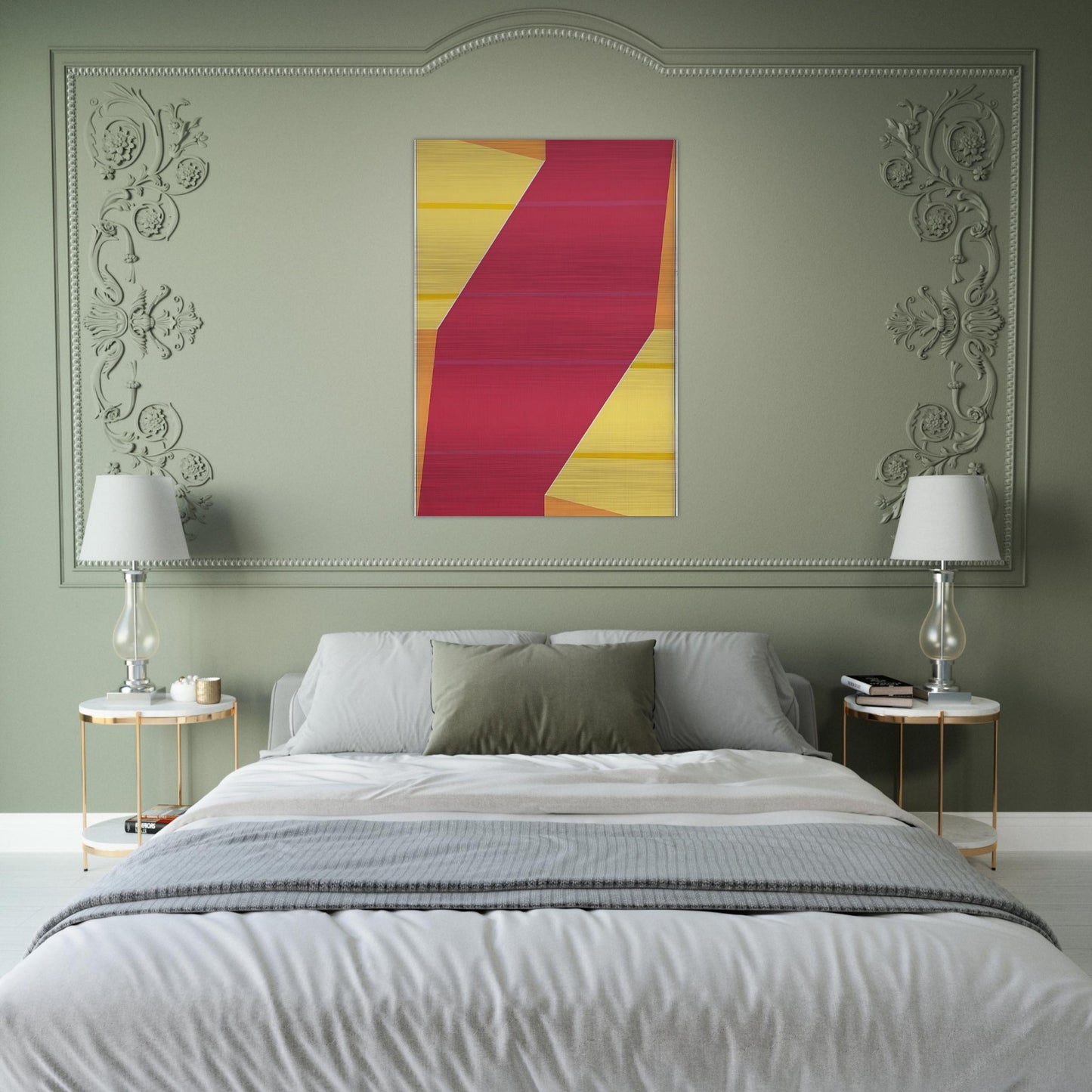 Untitled Rotation Series - 1964 - Larry Zox Brushed Aluminum Print - 70x100 cm / 28x40 inches | Larry Zox Aluminum Print | Larry Zox Prints