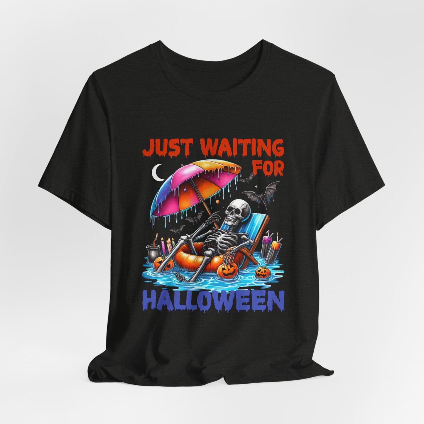 Spooky Summer Skeleton Wacht Gewoon Op Halloween