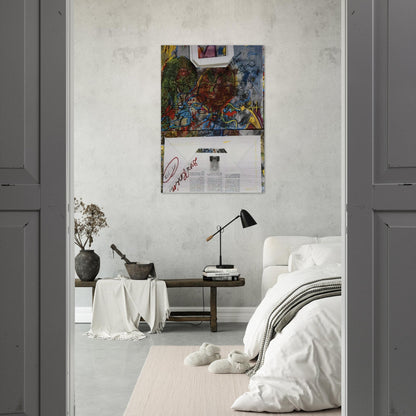Untitled Migros - 1988 - Dieter Roth Brushed Aluminum Print - 70x100 cm / 28x40 inches | Dieter Roth Aluminum Print | Dieter Roth Prints