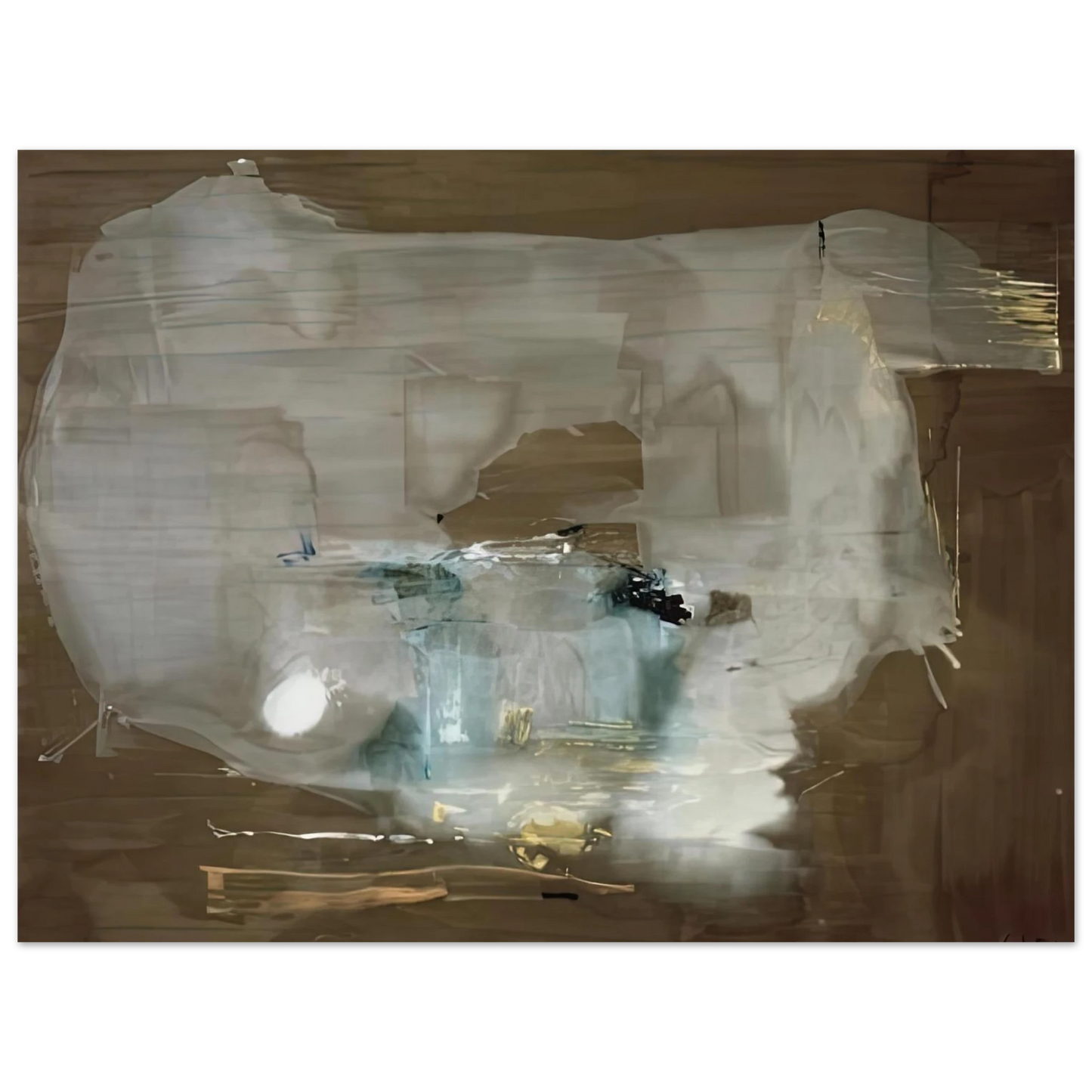 Helen Frankenthaler - M, 1977- Wall Art - 21x29.7 cm / 8x12" - Fine Art Poster-canvas - -