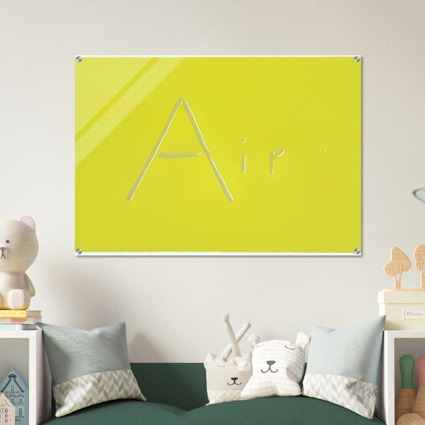 AIR 1969 - Edward Ruscha Acrylic Print - 70x100 cm / 28x40″ inches