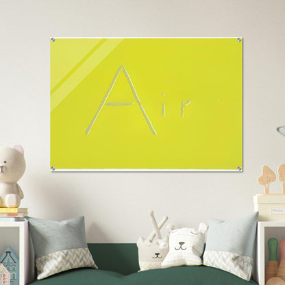 AIR 1969 - Edward Ruscha Acrylic Print - 70x100 cm / 28x40″ inches