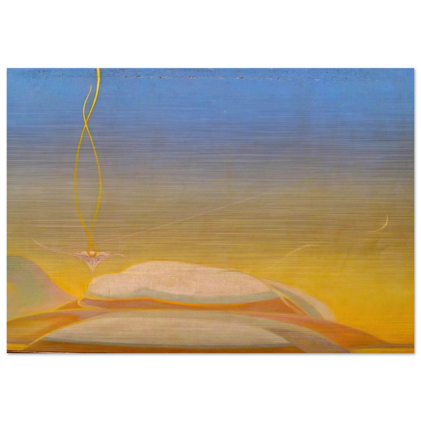 Translation - Precisionism - Agnes Lawrence Pelton Brushed Aluminum Print - 70x100 cm / 28x40 inches | Agnes Lawrence Pelton Aluminum Print | Agnes Lawrence Pelton Prints