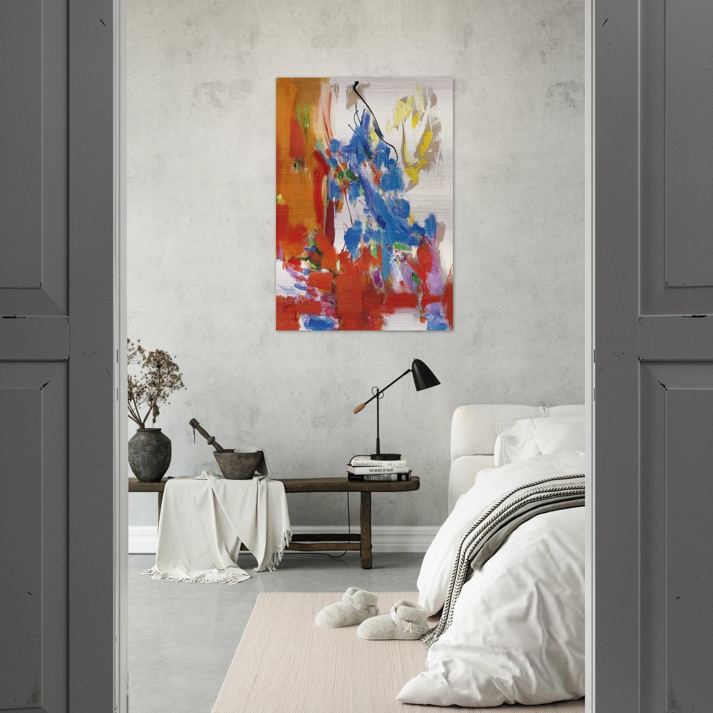 Wild Vine - Hans Hofmann Brushed Aluminum Print - 70x100 cm / 28x40 inches | Hans Hofmann Aluminum Print | Hans Hofmann Prints