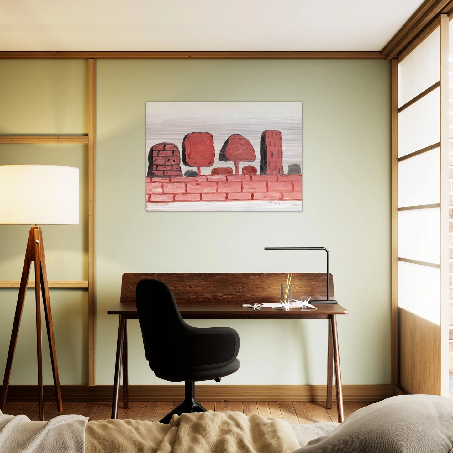 ROMA - Philip Guston Brushed Aluminum Print - 70x100 cm / 28x40 inches | Philip Guston Aluminum Print | Philip Guston Prints