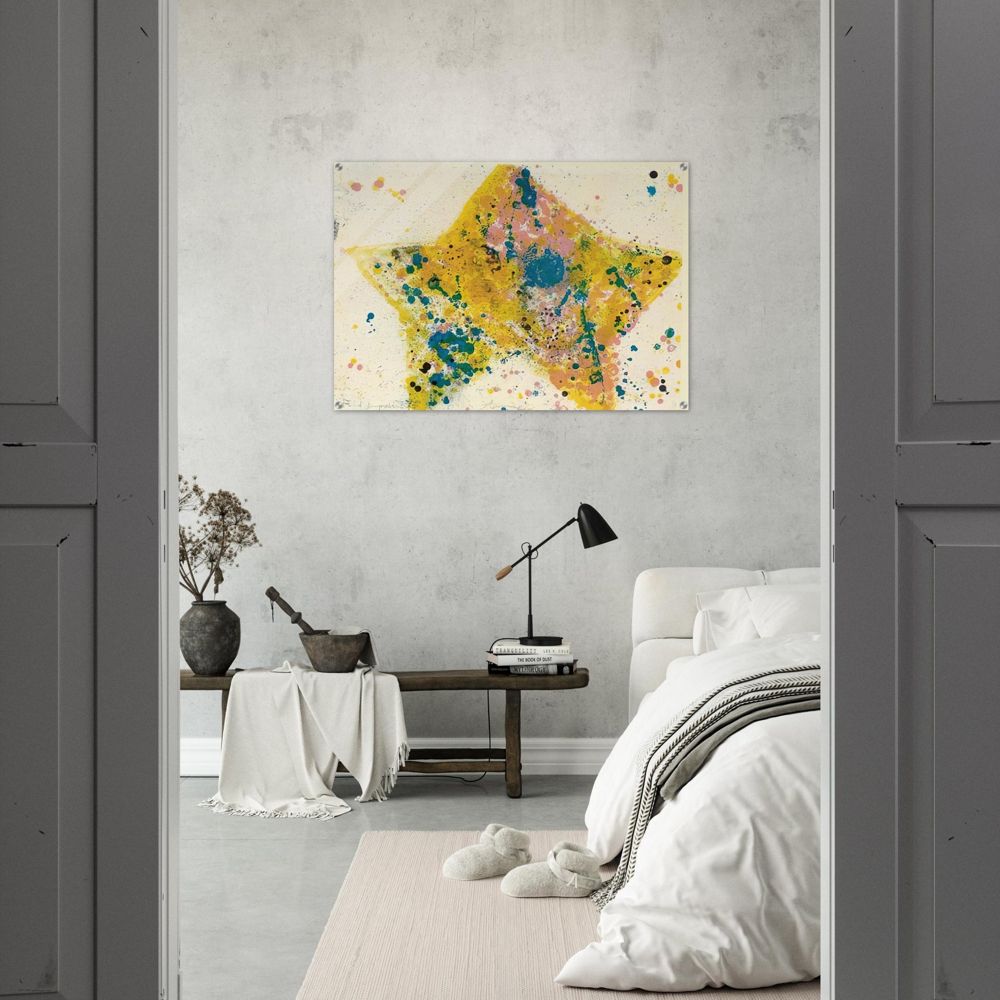 Star - Sam Francis Acrylic Print - 70x100 cm / 28x40″ inches