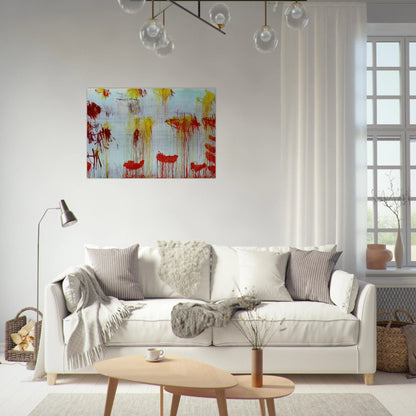 Lepanto, Part XI - Cy Twombly Brushed Aluminum Print - 70x100 cm / 28x40 inches | Cy Twombly Aluminum Print | Cy Twombly Prints