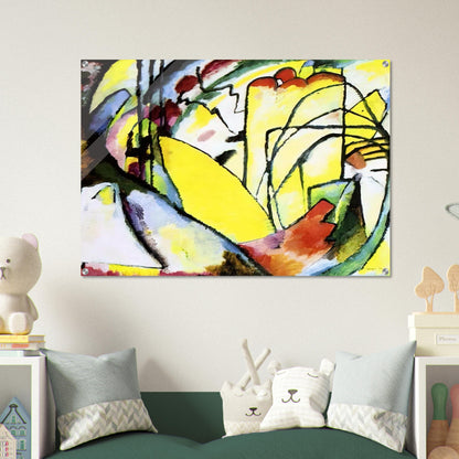 IMPROVISATION 10 1910 - Wassily Kandinsky Acrylic Print - 70x100 cm / 28x40″ inches