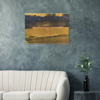 Shippan October, 1981- - Helen Frankenthaler Brushed Aluminum Print - 70x100 cm / 28x40 inches | Helen Frankenthaler Aluminum Print | Helen Frankenthaler Prints