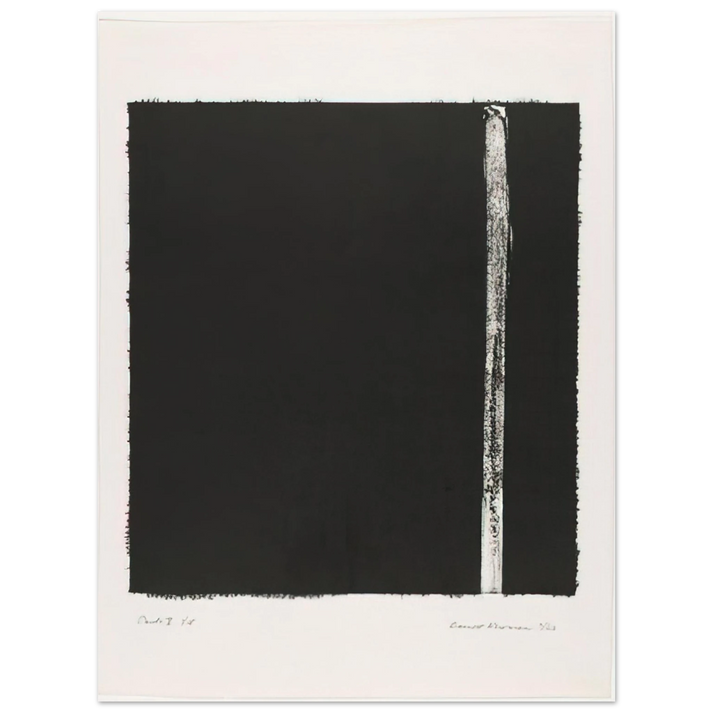 Barnett Newman - Canto V  75x100 cm / 30x40inches Fine Art Poster