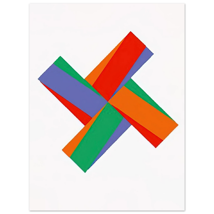 Max Bill - Aus Portfolio Kinderstern - 1989  75x100 cm / 30x40inches Fine Art Poster