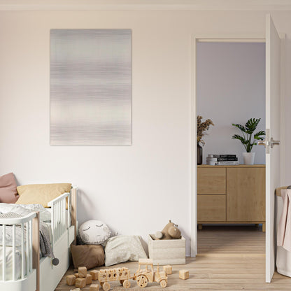 The Peach - Agnes Martin Brushed Aluminum Print - 70x100 cm / 28x40 inches | Agnes Martin Aluminum Print | Agnes Martin Prints