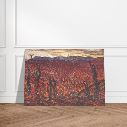 First Snow, Algoma Country - 1920 - A.Y. Jackson Brushed Aluminum Print - 70x100 cm / 28x40 inches | A.Y. Jackson Aluminum Print | A.Y. Jackson Prints