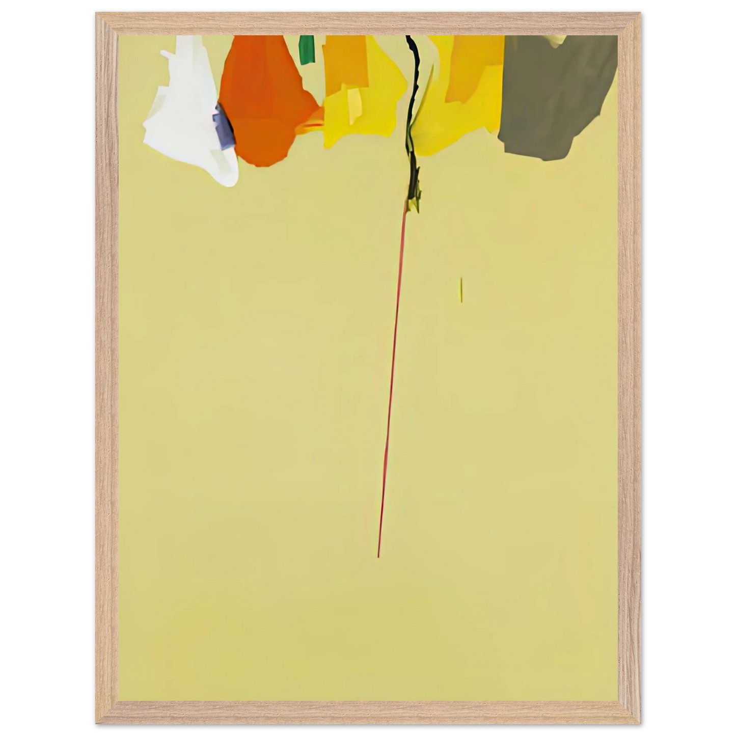 Helen Frankenthaler - Rapunzel, 1974- Wall Art - 30x40 cm / 12x16 inches - Fine Art Poster-canvas - -