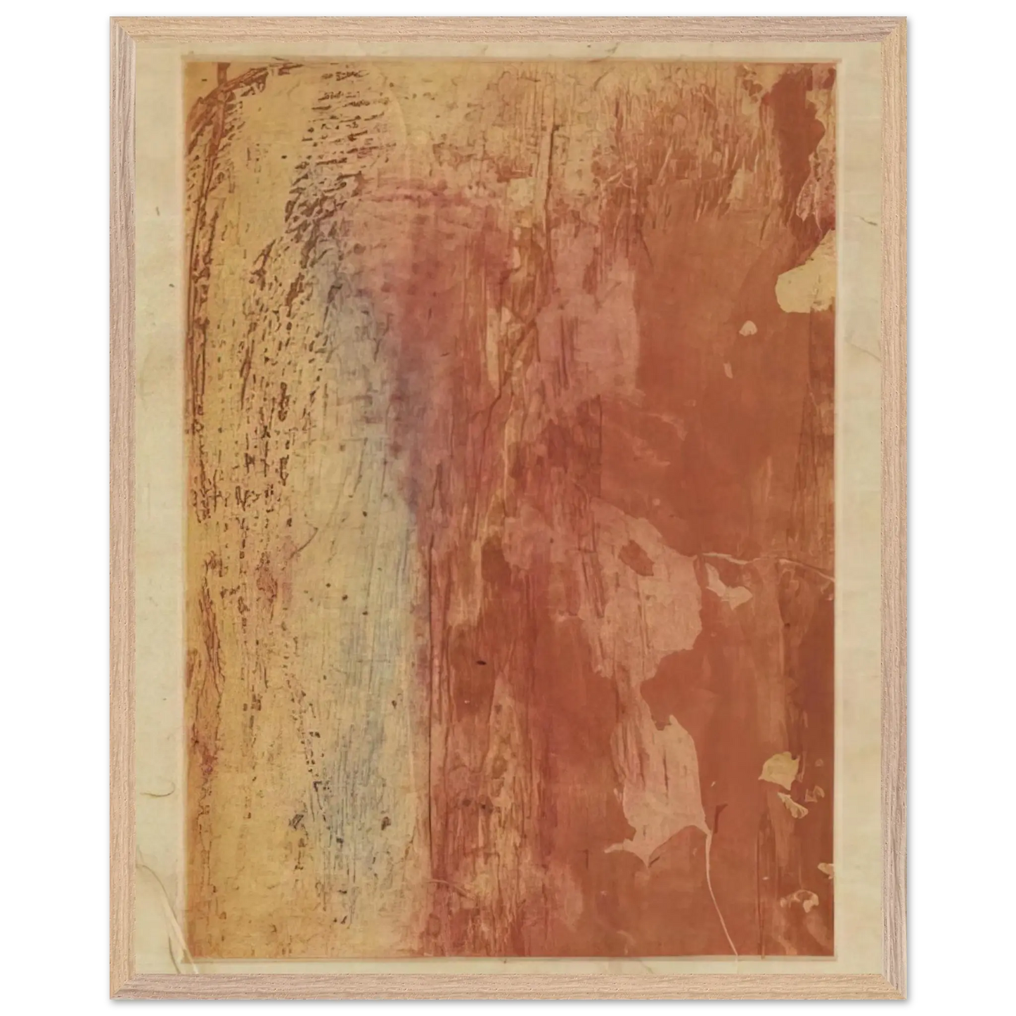 Helen Frankenthaler - Ganymede - 1978 Wall art - 40x50 cm / 16x20 Inches - Premium Wooden Framed Poster With Fine Art Paper - Wood frame