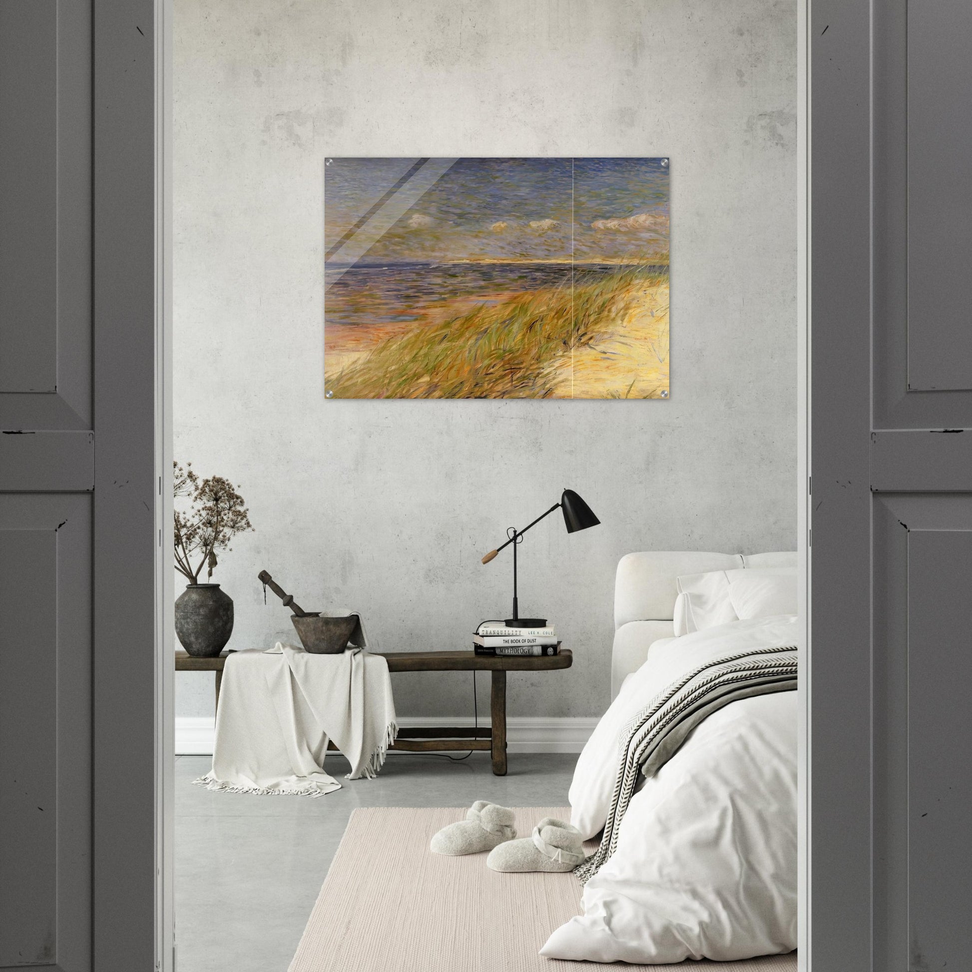 THE DUNES ZWIN KNOKKE 1887 - Theo van Rysselberghe Acrylic Print - 70x100 cm / 28x40″ inches