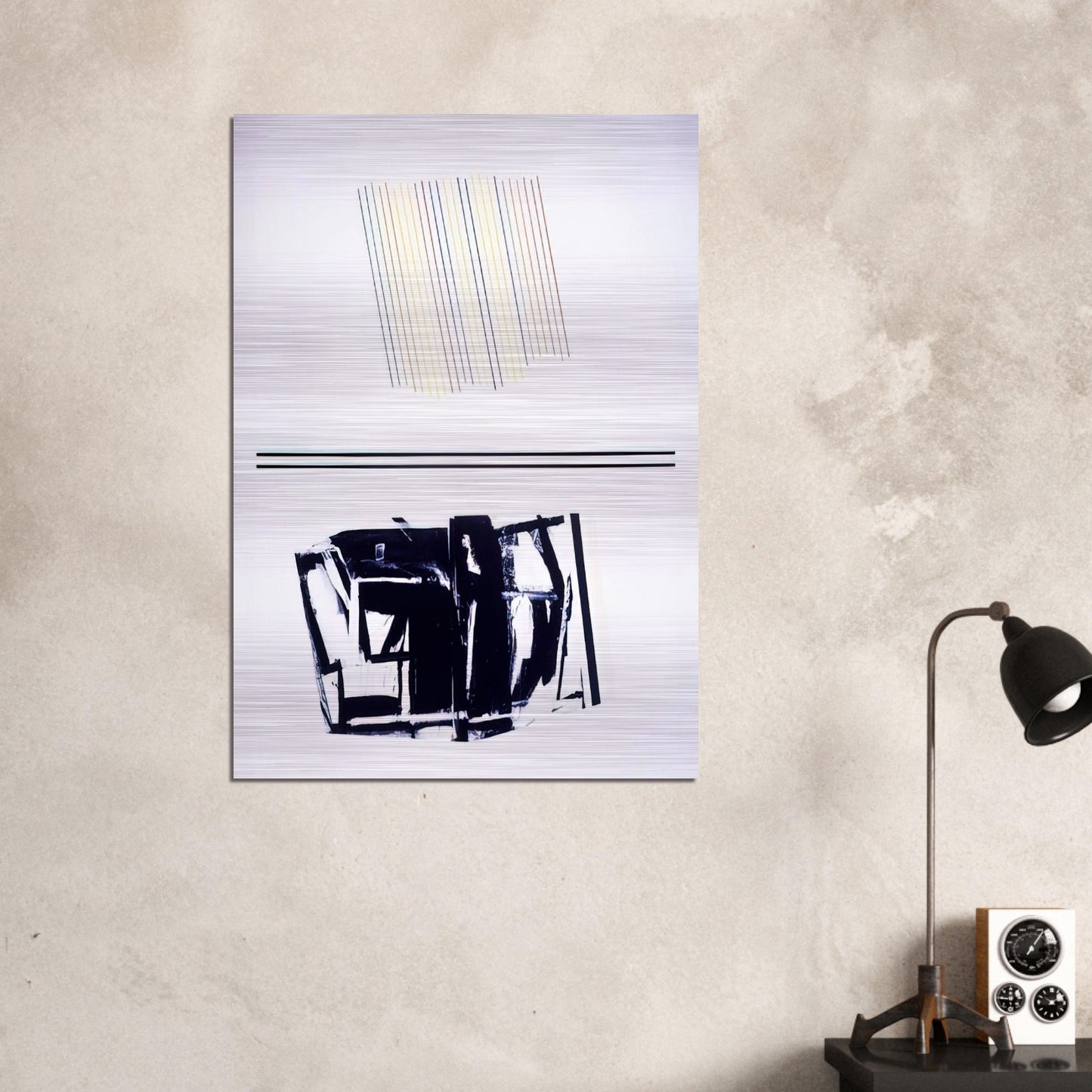 Mother Of All Paintings - 1990 - Ronnie Landfield Brushed Aluminum Print - 70x100 cm / 28x40 inches | Ronnie Landfield Aluminum Print | Ronnie Landfield Prints