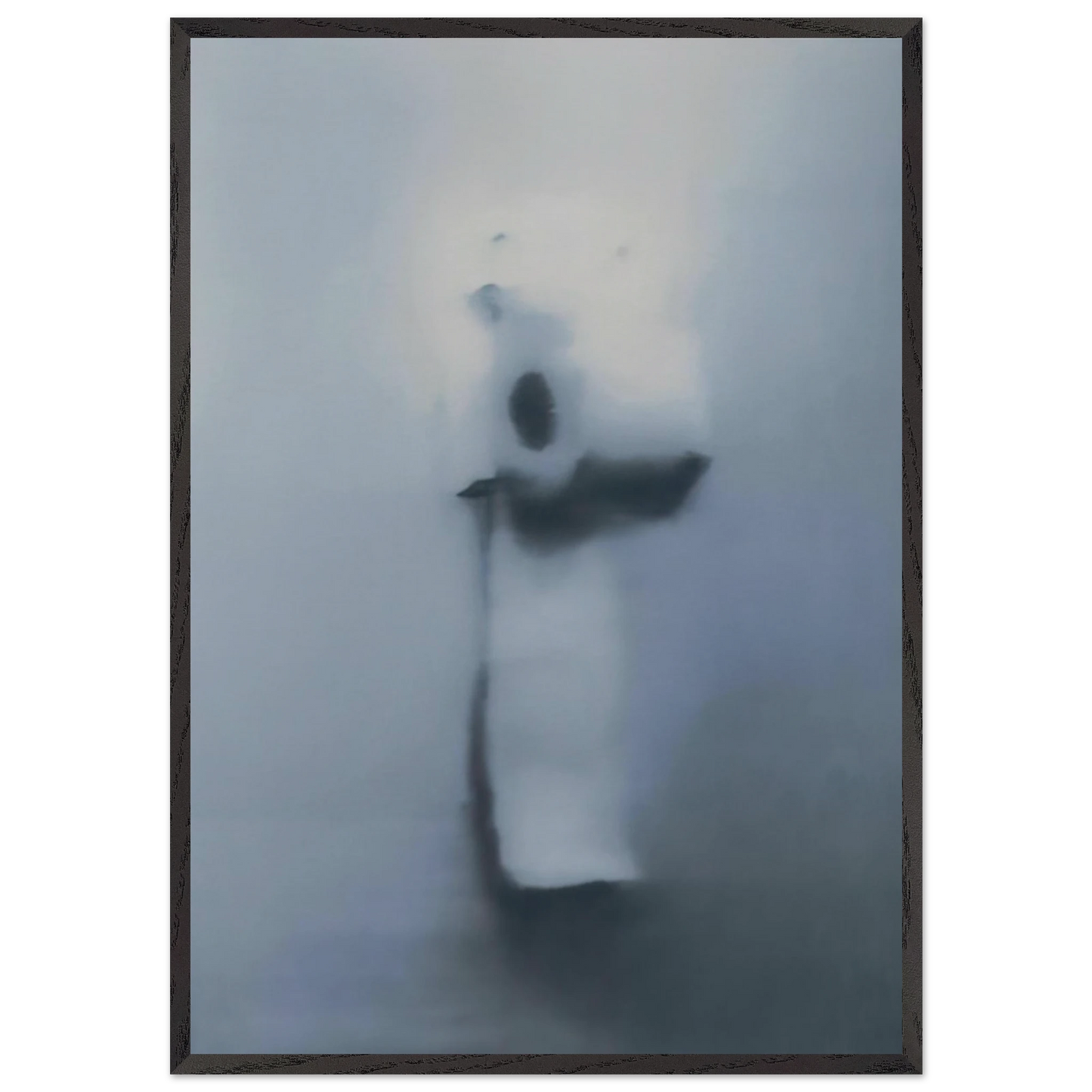 TOILET PAPER - Gerhard Richter 70x100 cm / 28x40 inches Framed Art Print – Black Wooden Frame