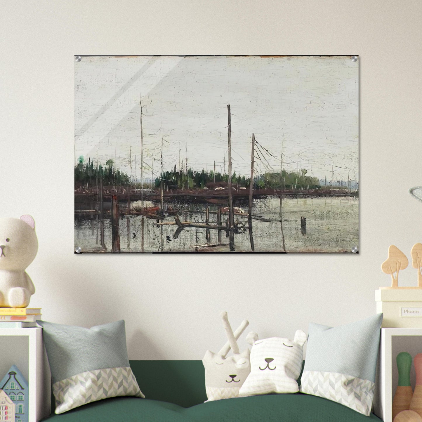 DROWNED LAND 1912 - Tom Thomson Acrylic Print - 70x100 cm / 28x40″ inches