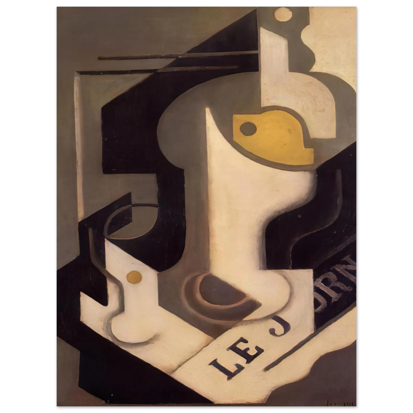 Juan Gris - LEMON  75x100 cm / 30x40inches Fine Art Poster