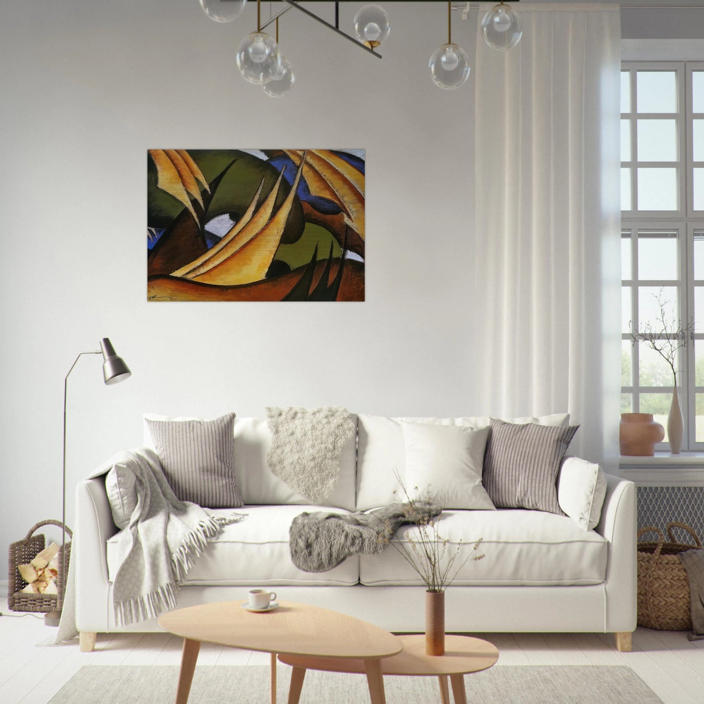 Sails - 1912 - Arthur Dove Brushed Aluminum Print - 70x100 cm / 28x40 inches | Arthur Dove Aluminum Print | Arthur Dove Prints