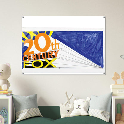 TRADEMARK 5 1962 - Edward Ruscha Acrylic Print - 70x100 cm / 28x40″ inches