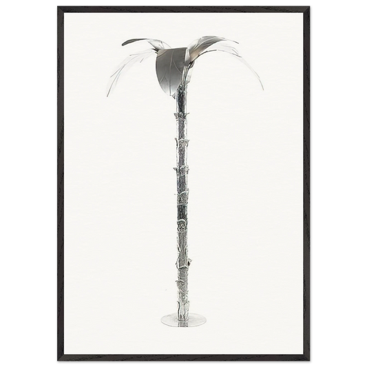 Per Costruzione di Oasi - 1980 - Mario Schifano 70x100 cm / 28x40 inches Framed Art Print – Black Wooden Frame