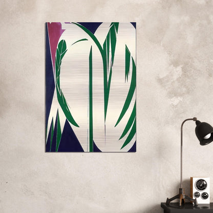 Rising Green - Lee Krasner Brushed Aluminum Print - 70x100 cm / 28x40 inches | Lee Krasner Aluminum Print | Lee Krasner Prints