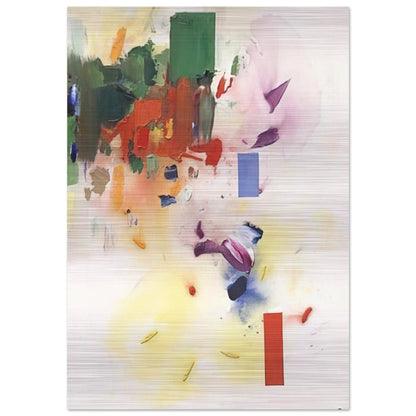 The Castle - Hans Hofmann Brushed Aluminum Print - 70x100 cm / 28x40 inches | Hans Hofmann Aluminum Print | Hans Hofmann Prints