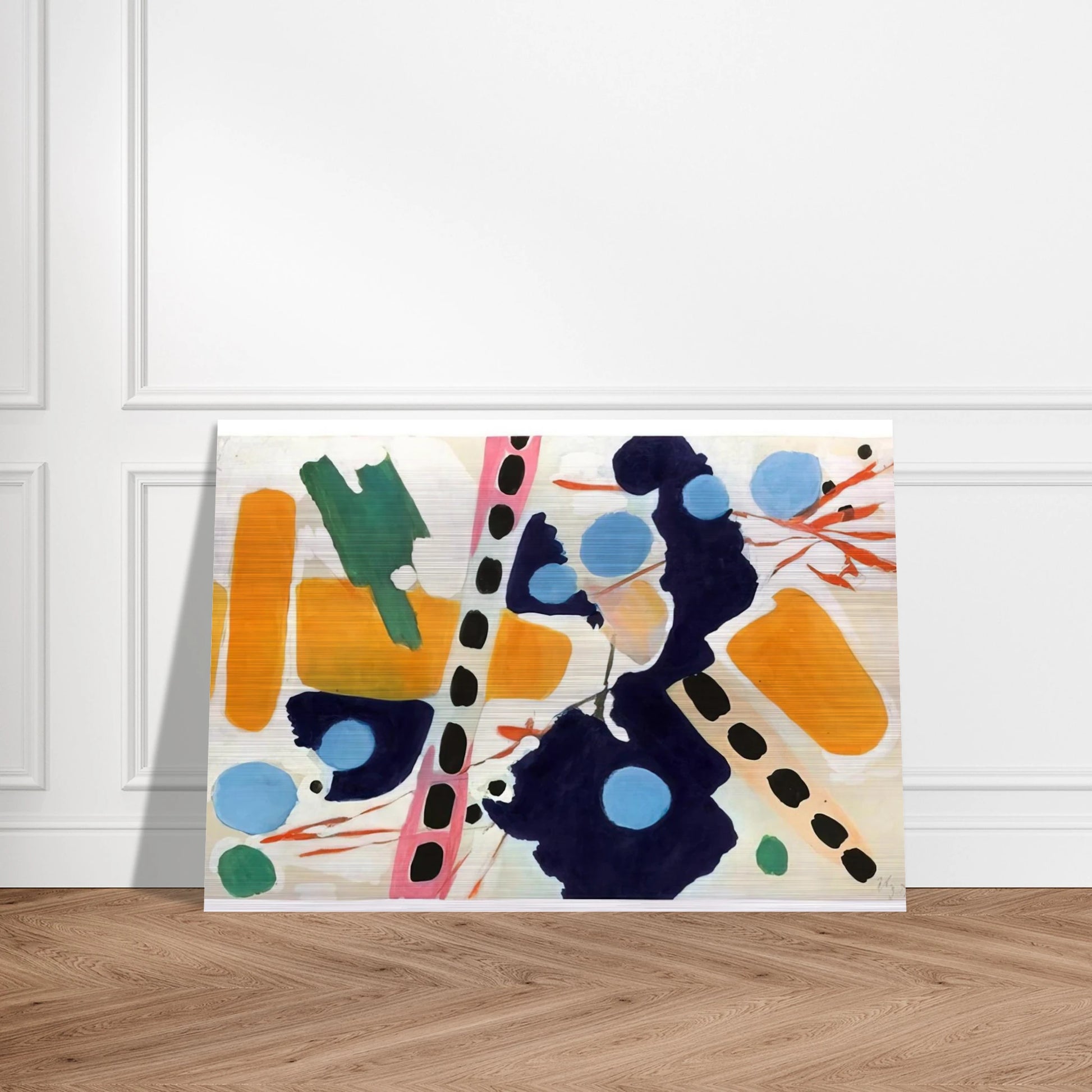 Untitled - 1954 - Ernst Wilhelm Nay Brushed Aluminum Print - 70x100 cm / 28x40 inches | Ernst Wilhelm Nay Aluminum Print | Ernst Wilhelm Nay Prints
