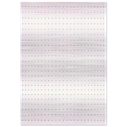 STATIC 2 1966 - Bridget Riley Brushed Aluminum Print - 70x100 cm / 28x40 inches | Bridget Riley Aluminum Print | Bridget Riley Prints