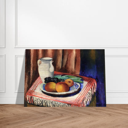 STILL LIFE WITH LEMONS 1917 - Moise Kisling Brushed Aluminum Print - 70x100 cm / 28x40 inches | Moise Kisling Aluminum Print | Moise Kisling Prints