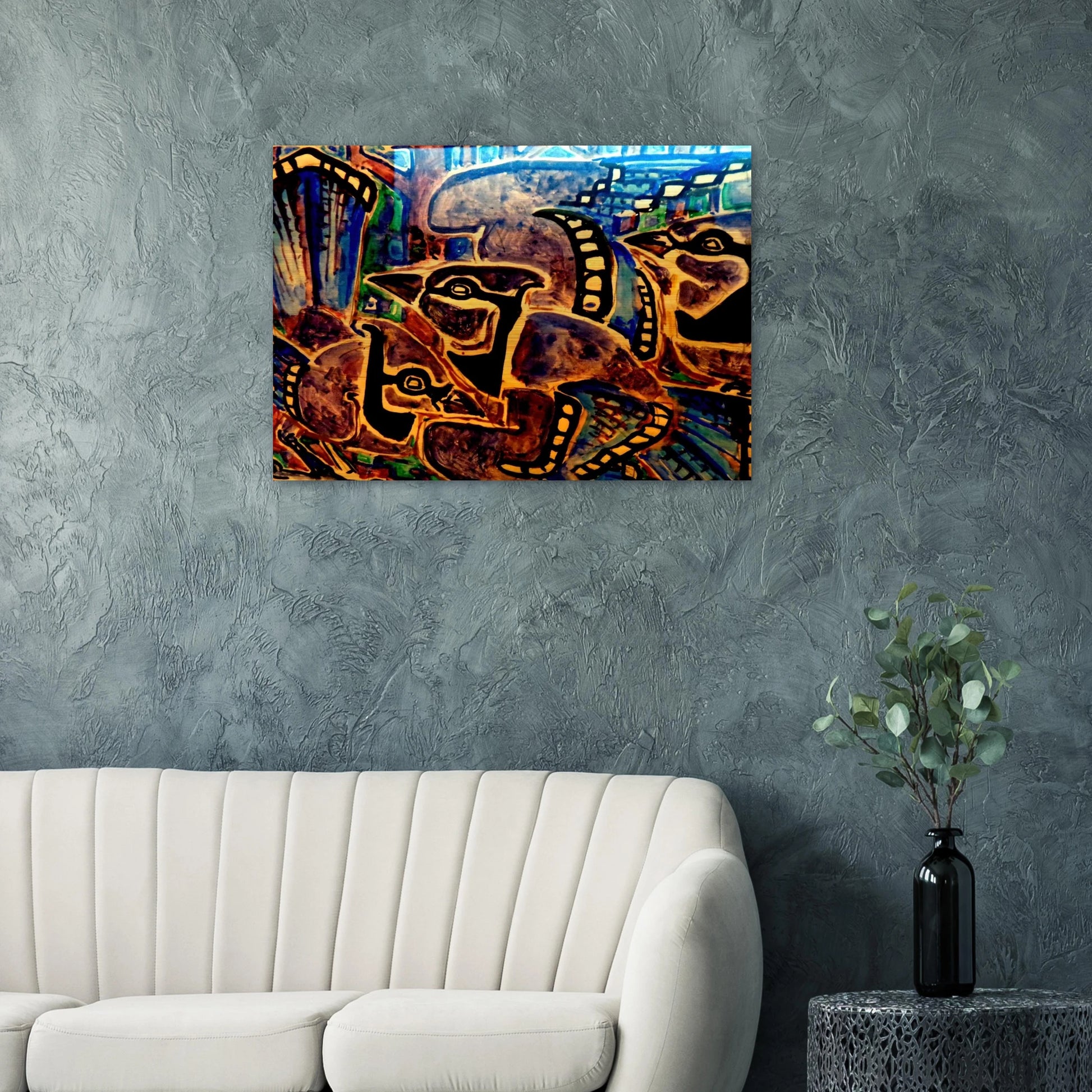 Walter Anderson - Walter Anderson Brushed Aluminum Print - 70x100 cm / 28x40 inches | Walter Anderson Aluminum Print | Walter Anderson Prints
