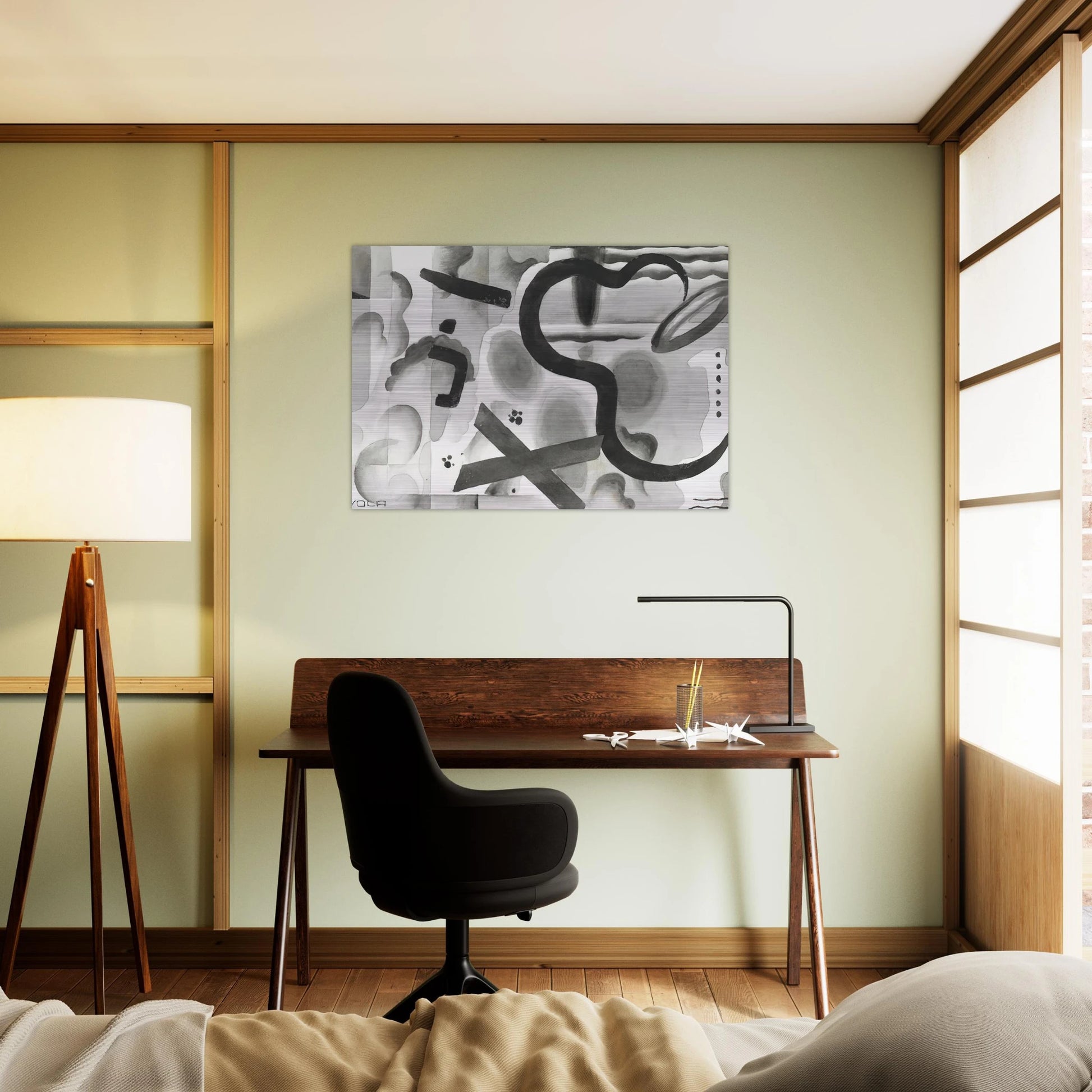 Untitled - Dada - Julius Evola Brushed Aluminum Print - 70x100 cm / 28x40 inches | Julius Evola Aluminum Print | Julius Evola Prints