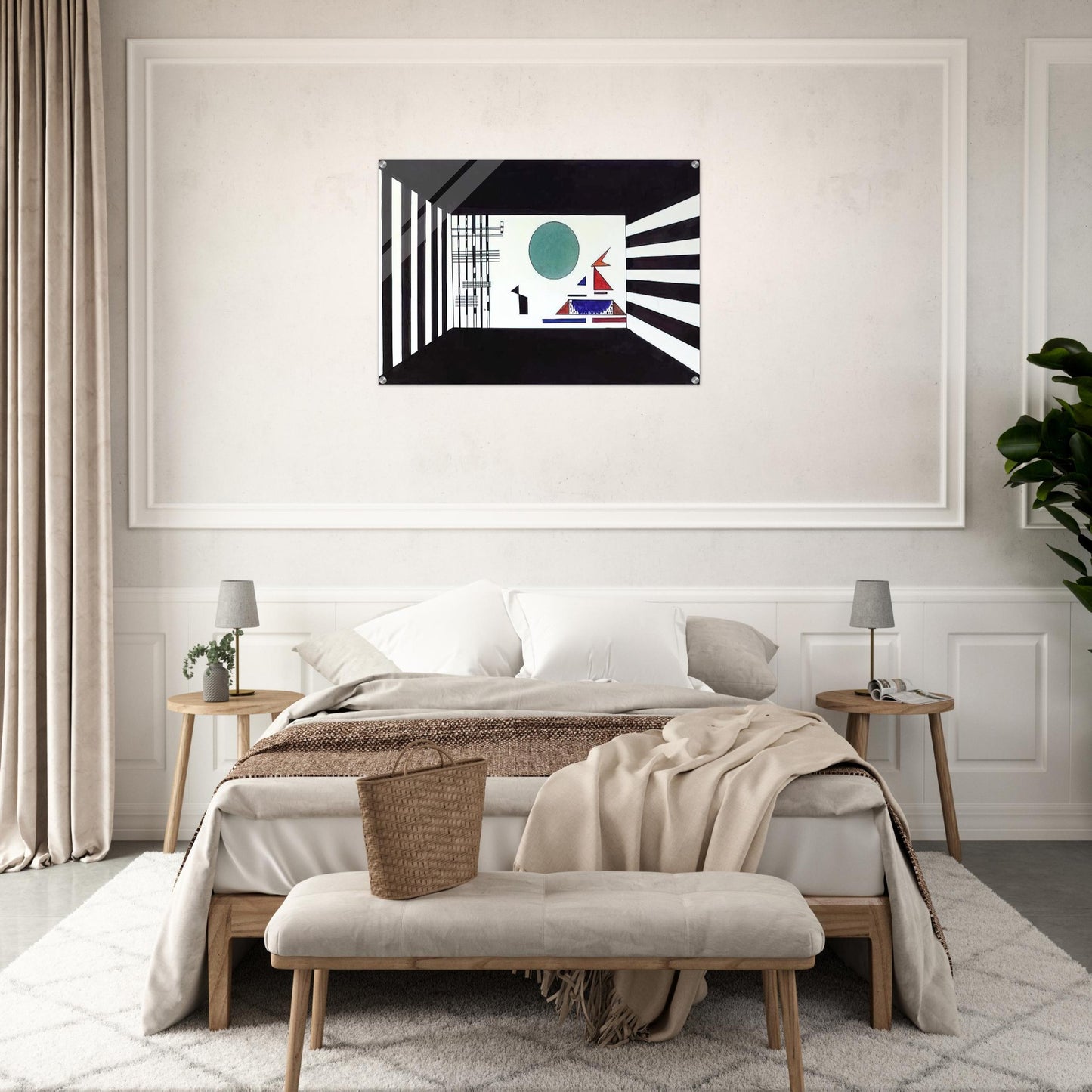 NOT_DETECTED_189367 - Wassily Kandinsky Acrylic Print - 70x100 cm / 28x40″ inches