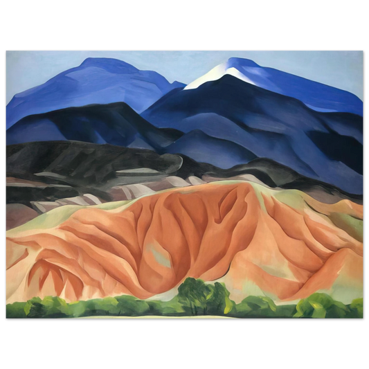 Georgia O'Keeffe - Black Mesa Landscape, New Mexico - Out Back of Marys II Fine Art Poster