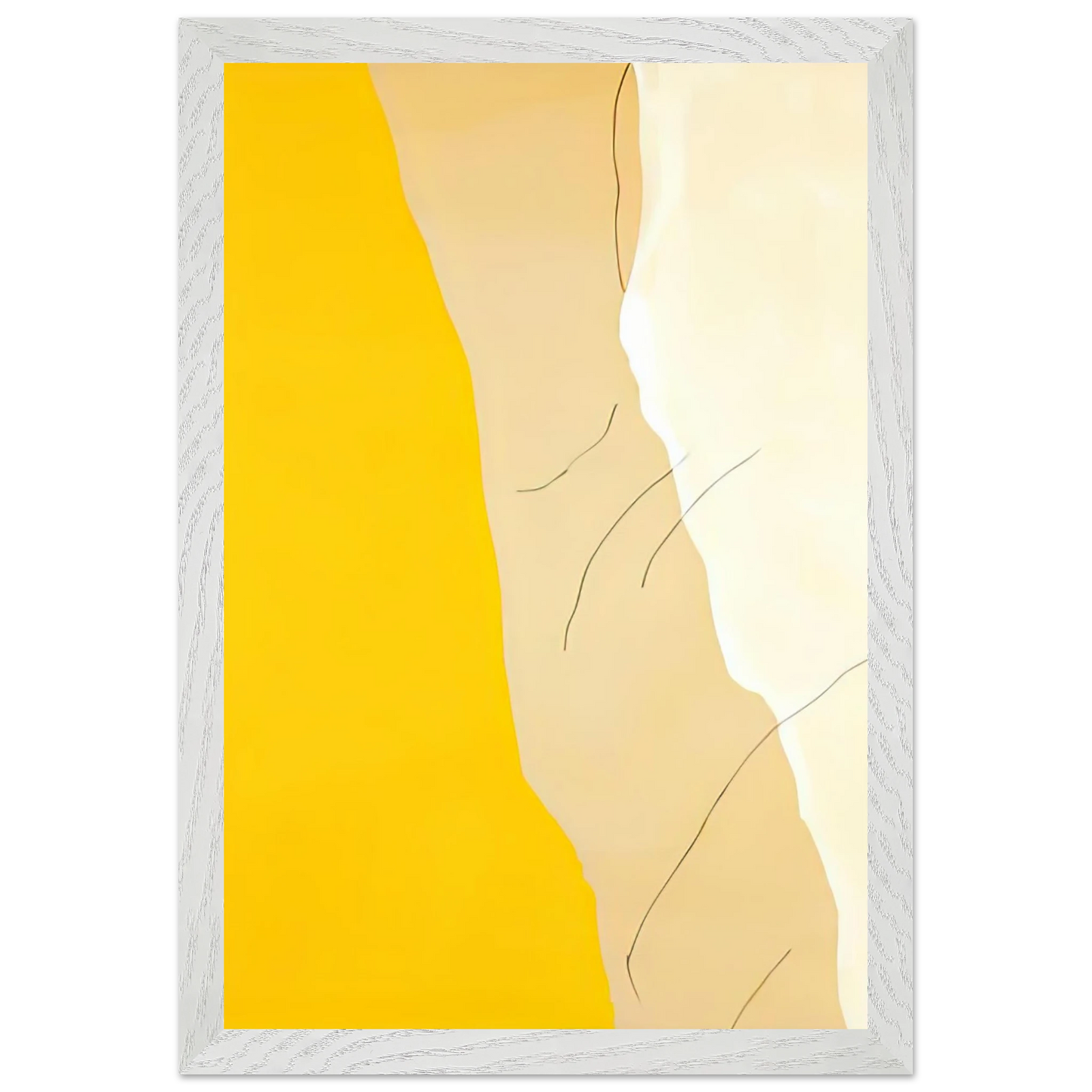 Helen Frankenthaler - Mornings, 1971- Wall Art - 28x40 inches / 70x70 cm - Canvas (Imperial)-canvas - -