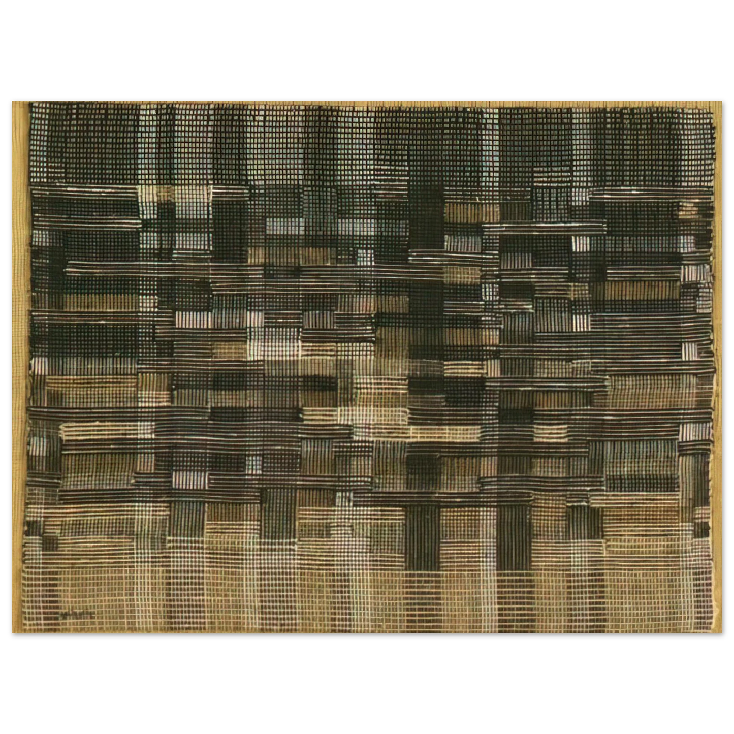 Anni Albers - TAPESTRY 1948  75x100 cm / 30x40inches Fine Art Poster