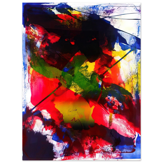 Paul Jenkins - Amadeus  75x100 cm / 30x40inches Fine Art Poster