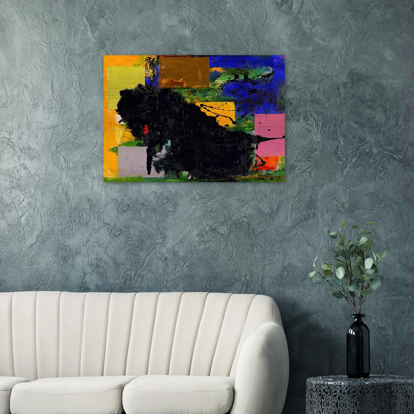 The Vanquished - Hans Hofmann Brushed Aluminum Print - 70x100 cm / 28x40 inches | Hans Hofmann Aluminum Print | Hans Hofmann Prints