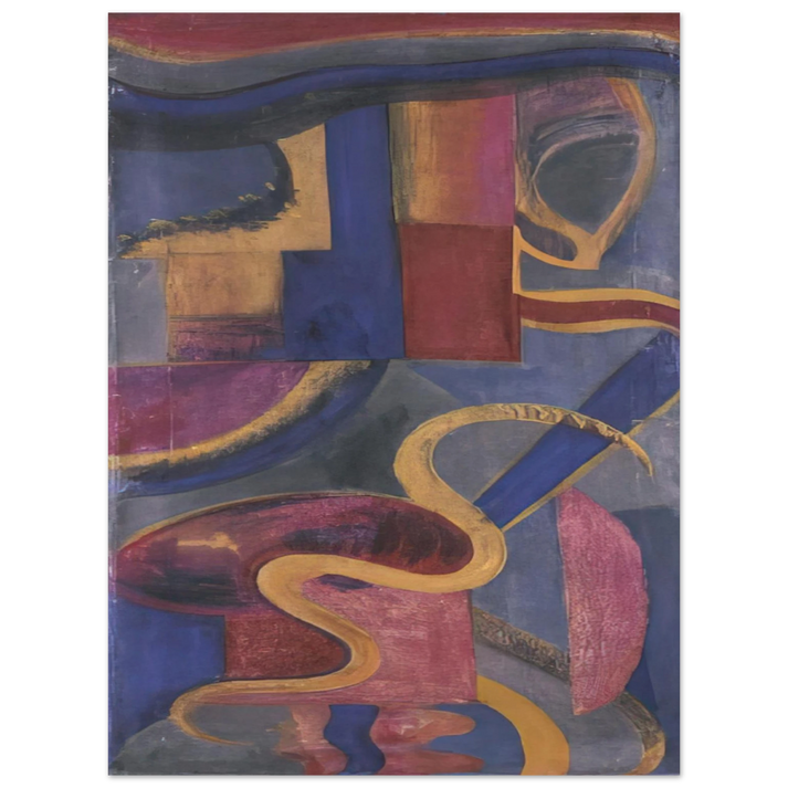 Julius Evola - Composizione Dada - Abstract Art  75x100 cm / 30x40inches Fine Art Poster