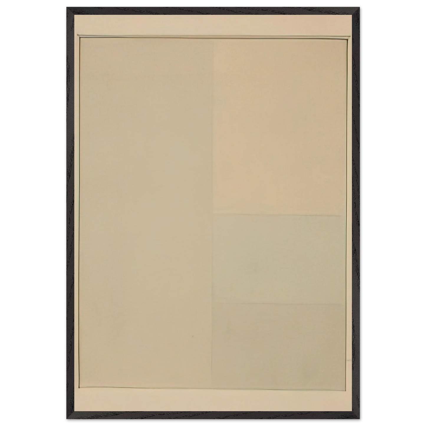 Spazio Luce - 1959 - Antonio Calderara 70x100 cm / 28x40 inches Framed Art Print – Black Wooden Frame