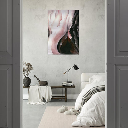 Dark Iris ?2 - Georgia O'Keeffe Brushed Aluminum Print - 70x100 cm / 28x40 inches | Georgia O'Keeffe Aluminum Print | Georgia O'Keeffe Prints