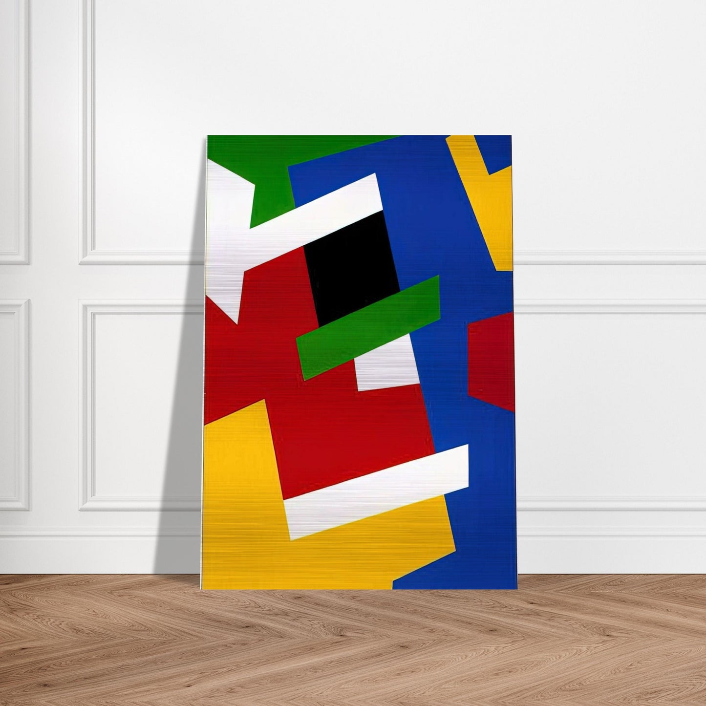 Strates solaires - Fernand Leduc Brushed Aluminum Print - 70x100 cm / 28x40 inches | Fernand Leduc Aluminum Print | Fernand Leduc Prints