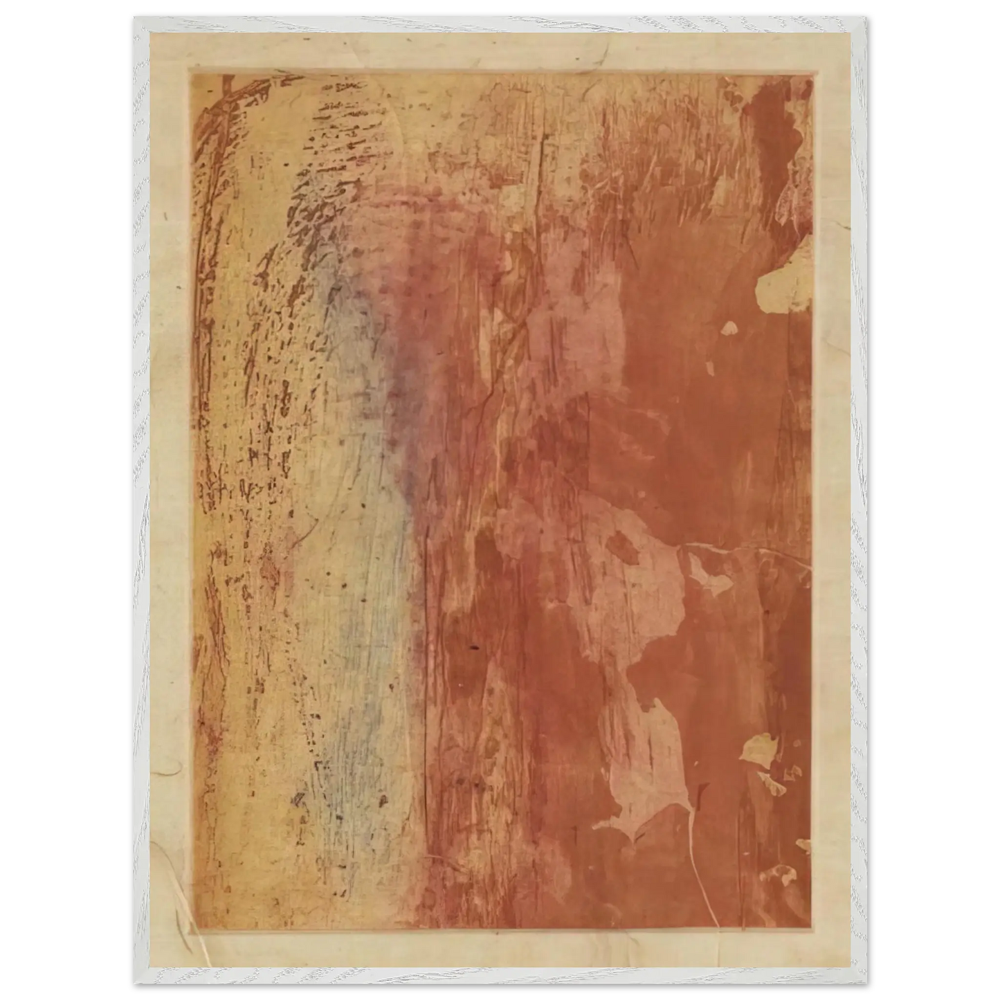 Helen Frankenthaler - Ganymede - 1978 Wall art - A2 (42 x 59.4  cm) - Premium Wooden Framed Poster With Fine Art Paper - Wood frame