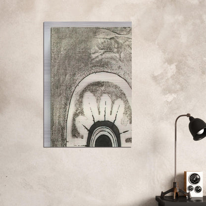 FIFTH STONE SIXTH STONE 1968 - Lee Bontecou Brushed Aluminum Print - 70x100 cm / 28x40 inches | Lee Bontecou Aluminum Print | Lee Bontecou Prints
